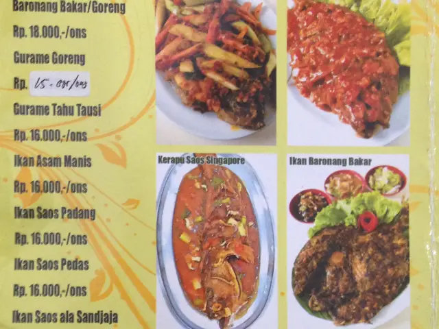 Gambar Makanan Sandjaja Seafood & Ayam Bakar 6