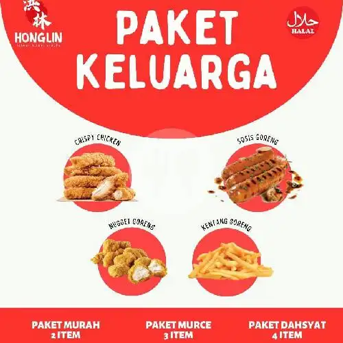 Gambar Makanan Honglin Crispy Chicken, Griya Buana Indah 17