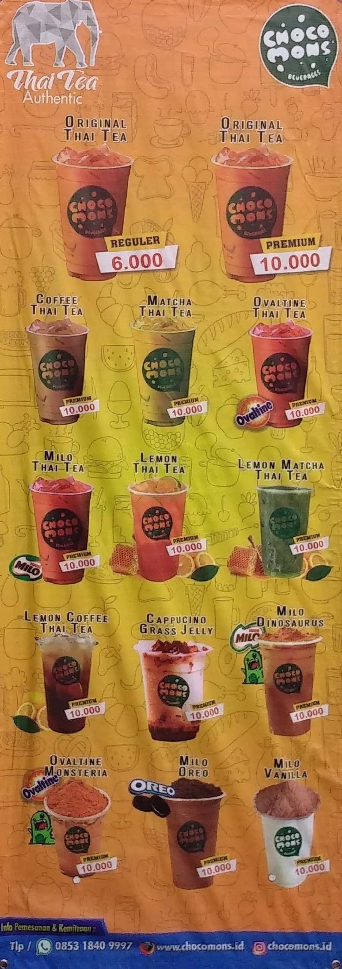 Chocomons Beverages