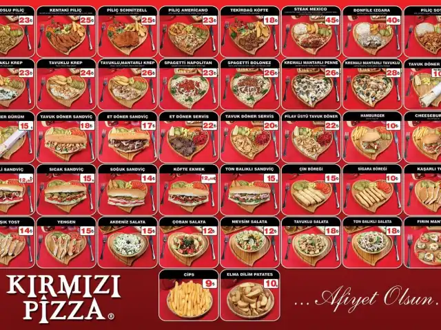 Kırmızı Pizza'nin yemek ve ambiyans fotoğrafları 8