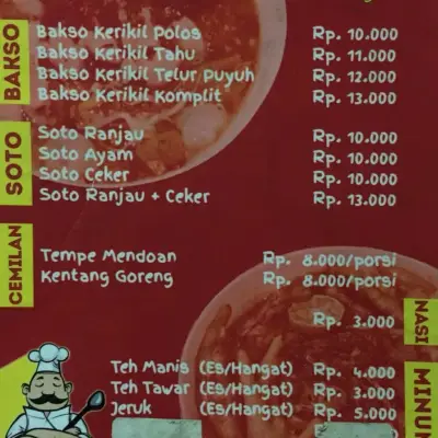 Bakso Kerikil & Soto Ranjau Mas Bagas