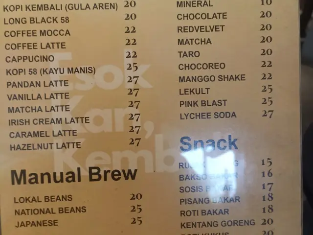 Gambar Makanan Kedai Kopi 58, Kemang Timur 21