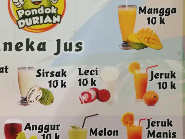 Gambar Makanan Pondok Durian 6