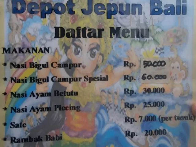 Gambar Makanan Depot Jepun Bali 1