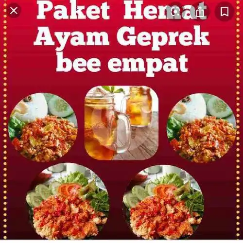 Gambar Makanan Ayam Geprek Kembar, Letnan Mukmin 8