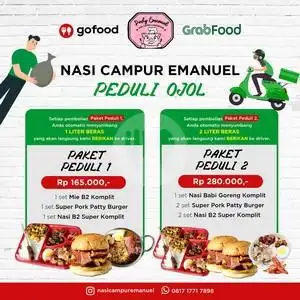 Gambar Makanan Nasi Campur & Burger Babi Emanuel, Tebet 9