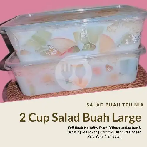 Gambar Makanan Salad Buah Teh Nia, Belakang Chandra Karang 17