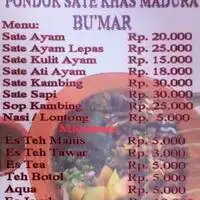 Gambar Makanan Pondok Sate Madura Bu Mar 1