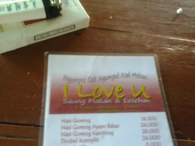 Gambar Makanan Cafe I Love You 16