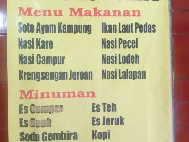 Gambar Makanan Warung ajeng Special Masakan Pedas 2