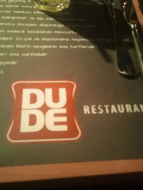 Dude Restaurant'nin yemek ve ambiyans fotoğrafları 15