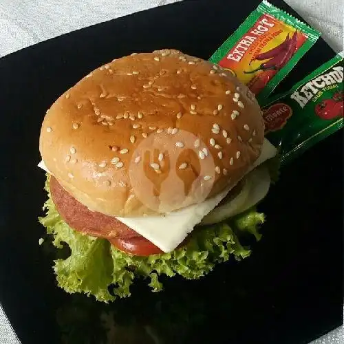 Gambar Makanan Burger Mama Londo, Kedungkandang 7