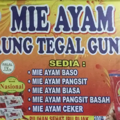 Mie Ayam Wonigiri Saung Tegal Gundil