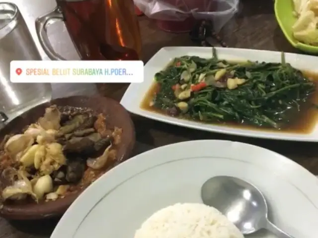 Gambar Makanan Spesial Belut Surabaya H. Poer 1