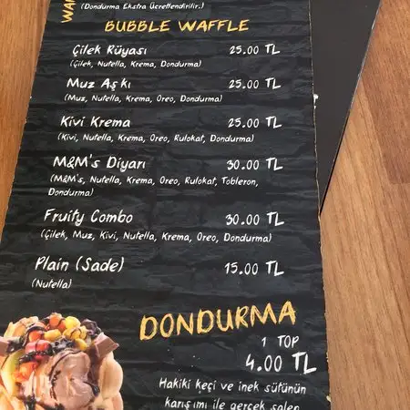 Cevahir Cafe Dondurma & Waffle'nin yemek ve ambiyans fotoğrafları 20