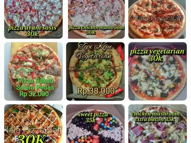 Gambar Makanan O'lala Pizza Bali 3