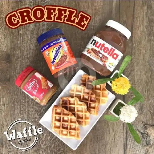 Gambar Makanan Waffle Signature, Mall SKA 1