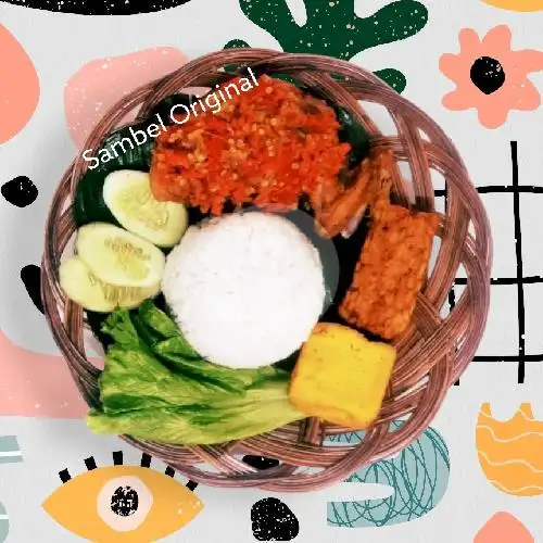 Gambar Makanan Ayam Penyet Teh Dewi, Pulogadung 6