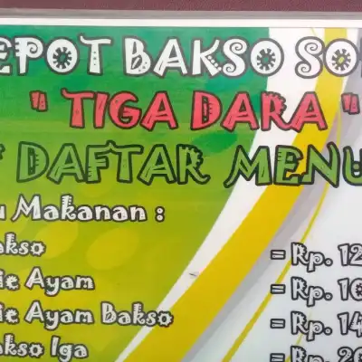 Depot Bakso Solo Tiga Dara