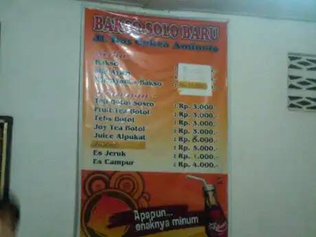 Gambar Makanan BAKSO SOLO BARU 4