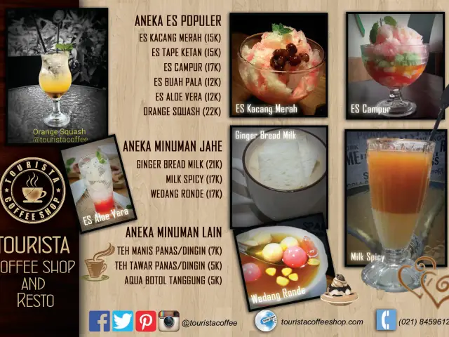 Gambar Makanan TOURISTA COFFEE SHOP & RESTO 4