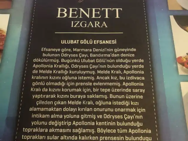 Bennett'nin yemek ve ambiyans fotoğrafları 4