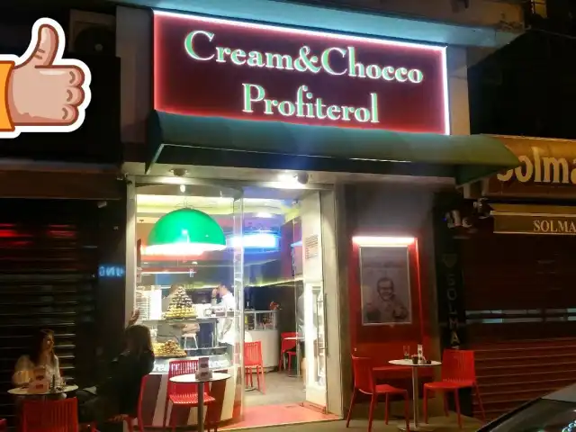 Cream&Chocco Göztepe'nin yemek ve ambiyans fotoğrafları 6