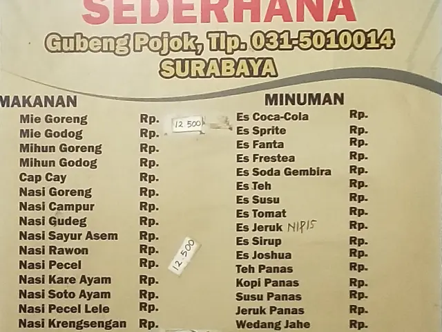 Gambar Makanan Depot Sederhana 5