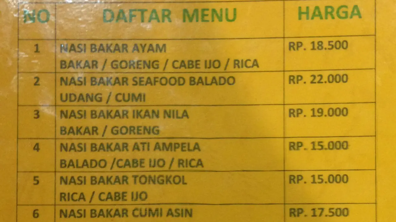 Nasi Bakar