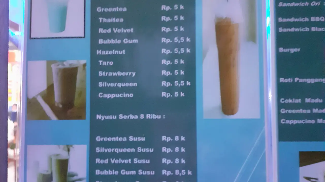 Roti Panggang Madu & Others Rizky Food Stop