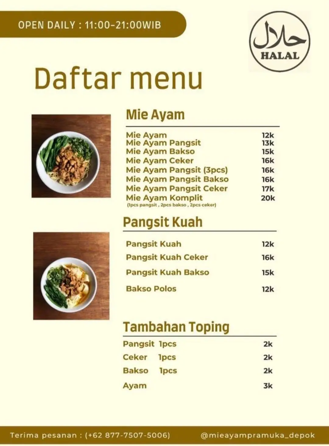 Mie Ayam Pramuka