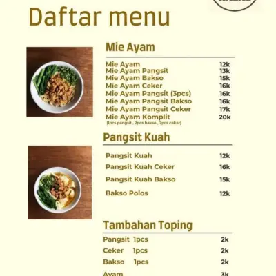 Mie Ayam Pramuka