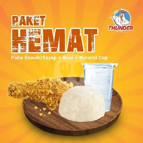 Gambar Makanan Thunder Fried Chicken Jeruju, Pontianak Barat 18