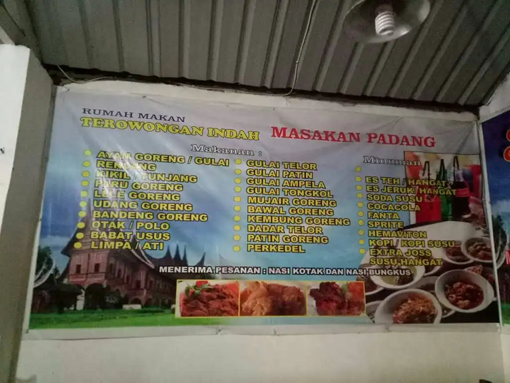 Rumah Makan Terowongan Indah Masakan Padang