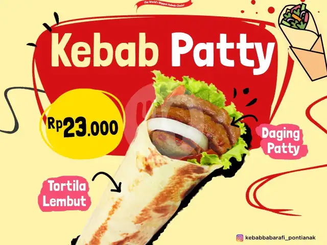 Gambar Makanan Kebab Turki Baba Rafi, Asoka Baru 18