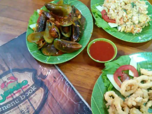 Gambar Makanan Kepiting Daun JEMBO 11