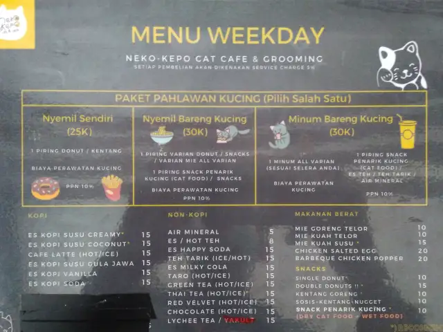Gambar Makanan Neko Kepo Cat and Cafe 11