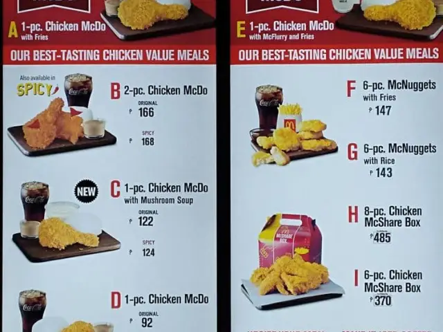 McDonald's Food Photo 1