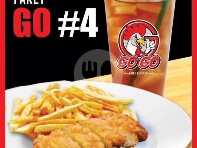 Gambar Makanan Gogo Fried Chicken, Tiara Dewata Food Court 8