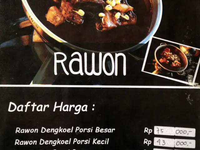 Gambar Makanan Rawon Dengkoel 4