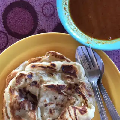 Kedai Roti Canai Tepi Shell Batu Buruk