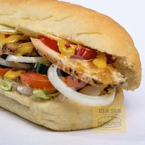 Gambar Makanan Sandwich Els Sub American Sandwich, Gedung Faria Graha 8