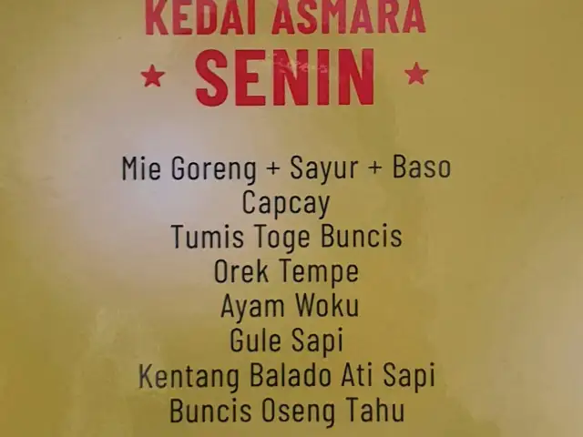 Gambar Makanan Kedai Asmara 3