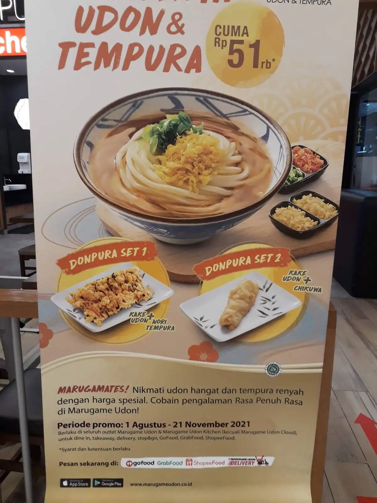 Marugame Udon Kitchen, Transmart Yasmin Bogor