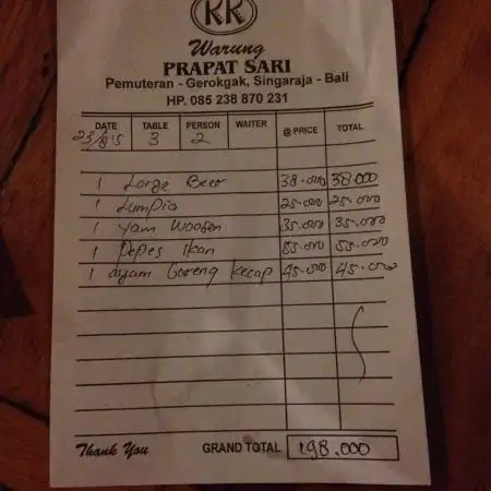 Gambar Makanan Prapat Sari 10