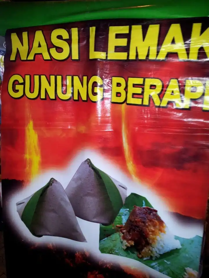 nasi lemak gunung berapi