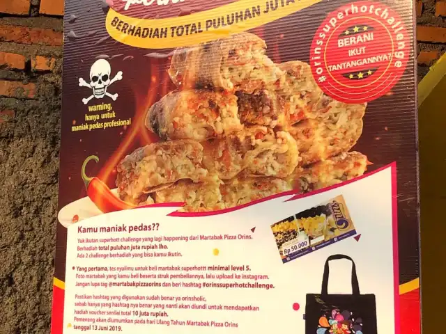 Gambar Makanan Martabak Pizza Orins Cikarang 9