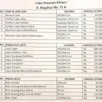 Gambar Makanan Almerr Cake 1