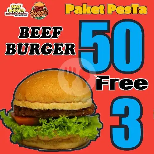 Gambar Makanan Save Burger, Sukasari 2
