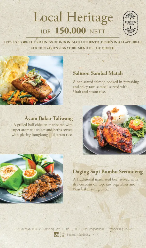 Gambar Makanan Kitchen Yard - Mercure Tangerang BSD City 1